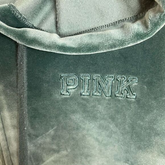PINK| Velvet| Velour| zip up| By Victoria Secret - Picture 6 of 14